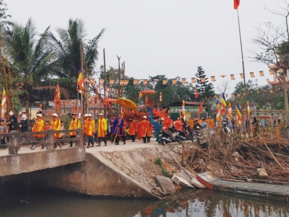 Lễ hội truyền thống chùa Xuân Đài năm 2023